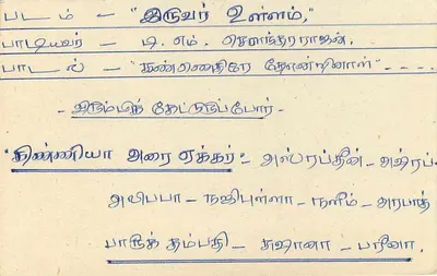 Sri Lanka — carta postal com texto em tamil — editor Sri Lanka Post — Verso