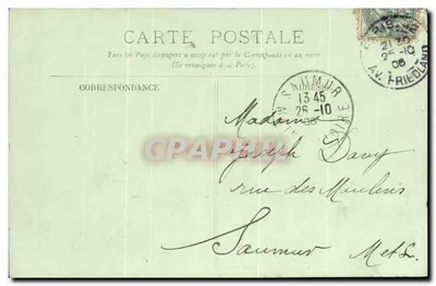Parijs — De Avenue du Bois de Boulogne — LL. n°297 — Achterkant