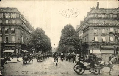 Paris — Boulevard des Italiens — J.L.C. — n°598