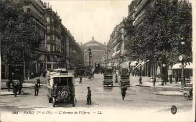 Paris (1er et 2e) — L'Avenue de l'Opéra — LL.