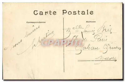 Paryż – Avenue de l’Opéra — C.M. n°114 — Rewers