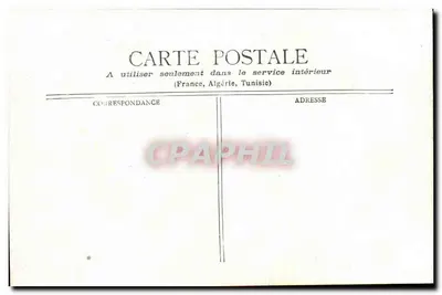 Paryż - Kościół św. Eustachiusza i ulica Montmarire — wydawca DUPAVEZ — Rewers