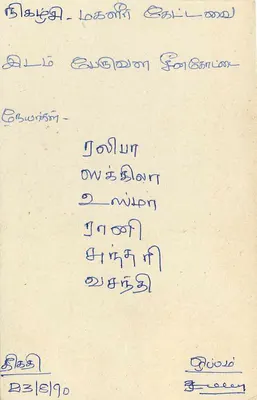 Carta postal de Ceylan — Sri Lanka — editor desconhecido, número de série não visível — Verso