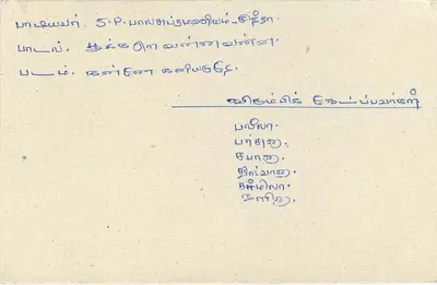 Sri Lanka — cartolina postale con timbro da 75 centesimi — editore sconosciuto — Verso