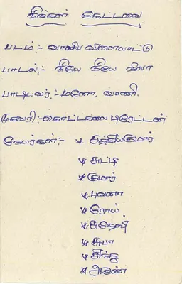 Carta postal Sri Lanka — texto em tâmil — selo de 75 centavos — Verso