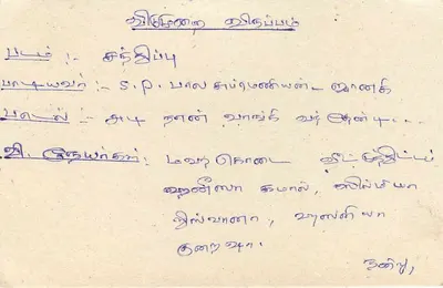 Sri Lanka — Cartolina con timbro da 75 centesimi — destinata al direttore della sezione tamil — Verso