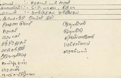 Sri Lanka — carta postal com selo de 75 centavos — editor desconhecido — Verso