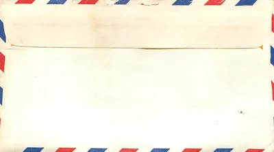 Envelope aéreo — San Francisco, Califórnia — United States Army — 5 julho 1967 — Verso