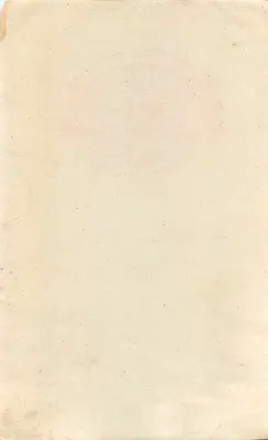 Administracyjna karta Jamipur — podatkowy znaczek dwuropiowy — rząd Jamipur — Rewers
