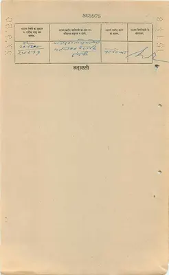 Estado de Gwalior — cinquenta roupis — editor não visível — Verso