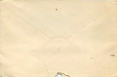Carta postal militar — Egito — destinada a Leeds, Inglaterra — Verso