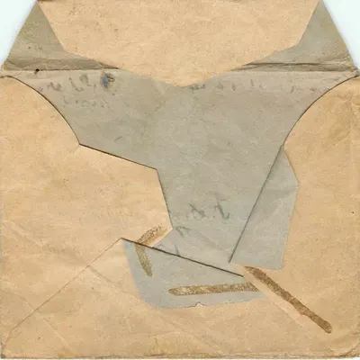 Soldiers Mail — Carta de guerra para Mrs. F.S. Stosford — Bureau das Postas de West Springfield, Massachusetts — Verso
