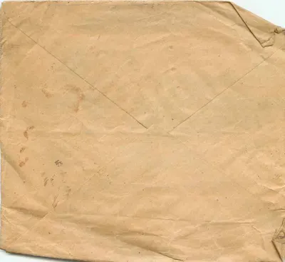 Carta postal militar — Terceira Armada — M.C.A. — datada 28 de maio de 1927 — Verso