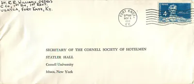Fort Knox, Kentucky — Envelope militar — United States Postage 4¢