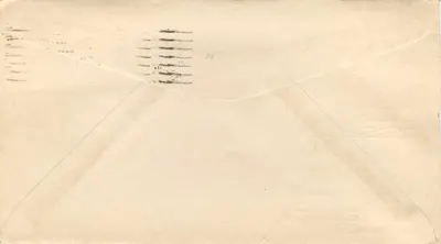 Tucson, Arizona — carta postal militar com poema — editor Carpenter, Holliston, Mass. — Verso