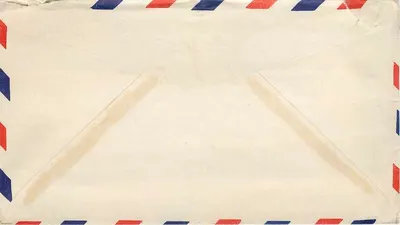 US Air Mail Envelope — Naval Censor — destined for Allied Kids Company, Melmont, Nebraska — Verso