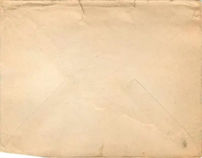 U.S.S. KNOX (AP-46) — San Francisco, Califórnia — selo aéreo de 6 centavos dos EUA — Verso