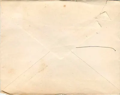 Carta postal militar — Estados Unidos — 1º de dezembro de 1943 — U.S. Army Postal Service — Verso