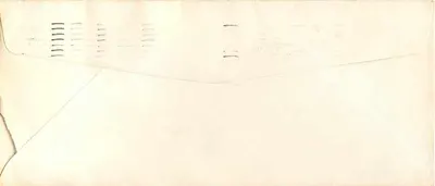 Envelope enviado de Fort Campbell, Kentucky — destinado ao Secretário da Sociedade Cornell dos Hoteleiros — selo 'Champion of Liberty' 4¢ — Verso