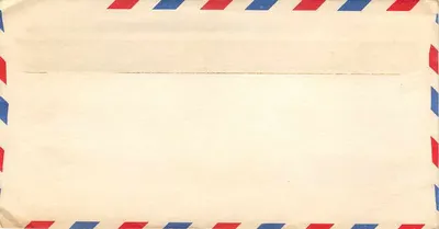 Envelope aéreo — San Francisco, Califórnia — via Air Mail — 3 de março de 1954 — Verso