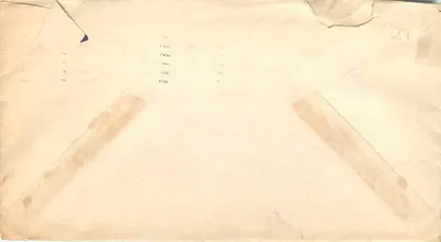 Indiantown Gap — karta pocztowa wysłana do Nowego Jorku — wydawca nieznany, numer serii nie widoczny — Rewers