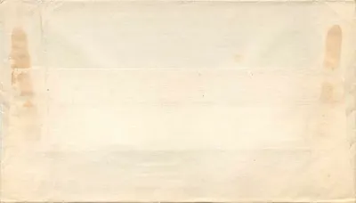 Carta postal aérea — Estados Unidos — 6 centavos — A.P.O. San Francisco, Califórnia — Verso