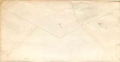 Postal Envelope — San Francisco, California — dated July 30, 1944 — addressed to Miss Jeanette Jackson in Graylobe, Illinois — Back