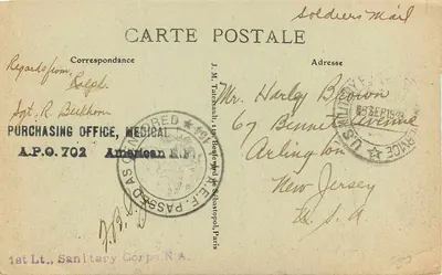 Paris — O Sagrado Coração — Estátua do Cavaleiro da Barre — Verso
