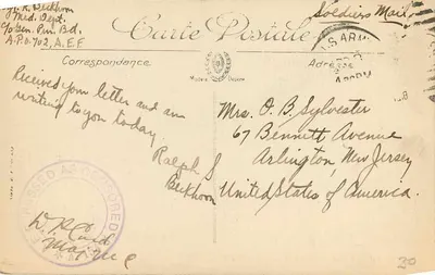 Paris (VIII) — A Madeleine e a Rue Royale — LL. — N° 59 — Verso