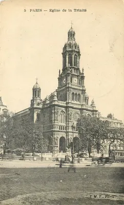 Paris — Igreja da Trindade — J.M.T., Paris