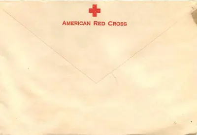 Karta pocztowa American Red Cross — 382nd General Hospital, San Francisco — wydawca American Red Cross — Rewers