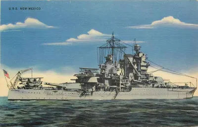 U.S.S. NEW MEXICO — Batalha da classe NEW MEXICO — FOTO DA MARINHA DOS ESTADOS UNIDOS