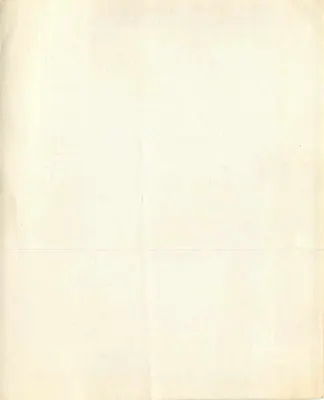 Formulário de endereço militar americano — APO 654, N.Y. — W. D. A. G. O. Form No. 971 — Verso
