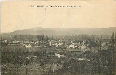 Les Laumes — Vista Geral — Blanchet, fotógrafo