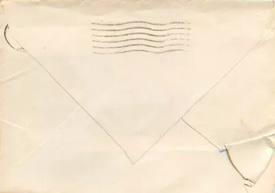 Envelope postal — S.H. Rhauyace d. X.T.G. Nondie, Spence Field, GA — cerca de 1944 — Verso