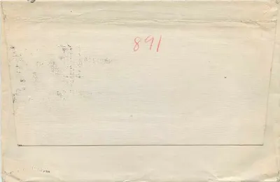 Carta postal militar — Estados Unidos — 1943 — Verso