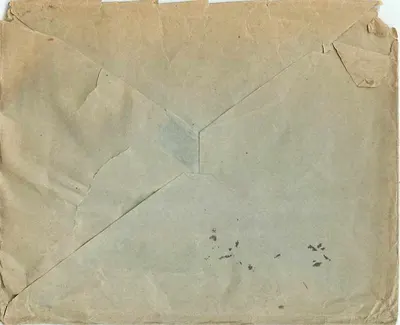 Militarna karta pocztowa Y.M.C.A. — żołnierz w armii — 24 lutego 1918 — przeznaczona dla Philadelphii, Pensylwania — Rewers