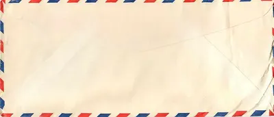 Envelope aérea US Air Mail — APO 224, Tustog, Det.20 — 1960 — Verso