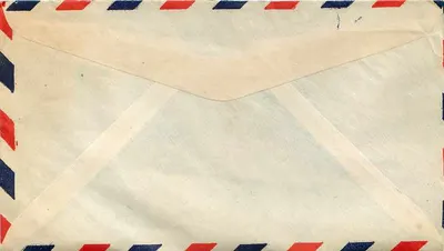 Karta pocztowa lotnicza — Rhinebeck, New York — United States Postal Service — Rewers