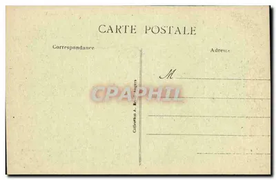 Angers - Praça da Academia - Igreja de São Laud — Verso
