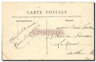 Angers - Roc-Épine - Lago St-Nicolas — A Suiça Angevina — editor anônimo, n°93 — Verso