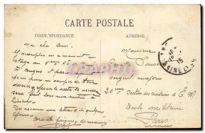 Angers — Katedra św. Laud i Plac Akademii — Lemarchand, Angers — nr 130 — Rewers
