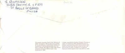 El transatlántico Empress of Japan — Canadian Pacific — editor Canada 34 — Reverso