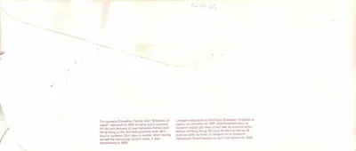 La Emperatriz de Japón — nave del Pacific Canadien — editor Canada Postage — Reverso