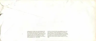 S.S. Canadian — primeiro navio a vapor da Royal Mail Steamers — Canada 37 — Verso
