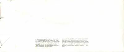 S.S. Canadian — first steamship of the Royal Mail Steamers — Canada 37 — Back