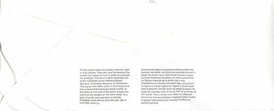 Bilance postali — Museo canadense delle civiltà — Canada 40 — Verso