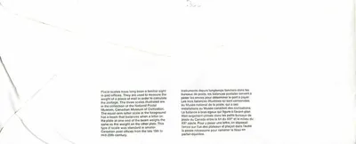 Balancinhas postais — Museu Nacional das Comunicações — Canadá — Verso