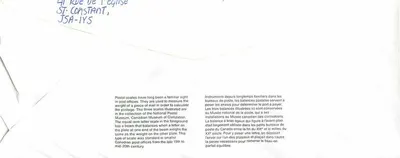 Wagi pocztowe — Muzeum Kanadyjskiej Cywilizacji — Constantine, Kanada — wydawca nieodczytelny — Rewers