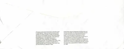 Wagi pocztowe — Muzeum Kanadyjskiej Cywilizacji — Kanada 39 — Rewers